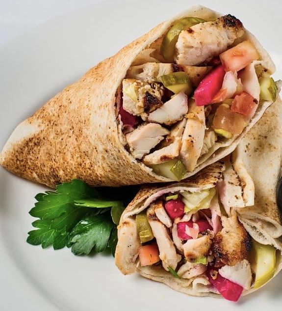 Jumbo Chicken Shawarma Wrap
